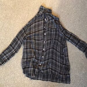 Urban Outfitters Flannel Blouse